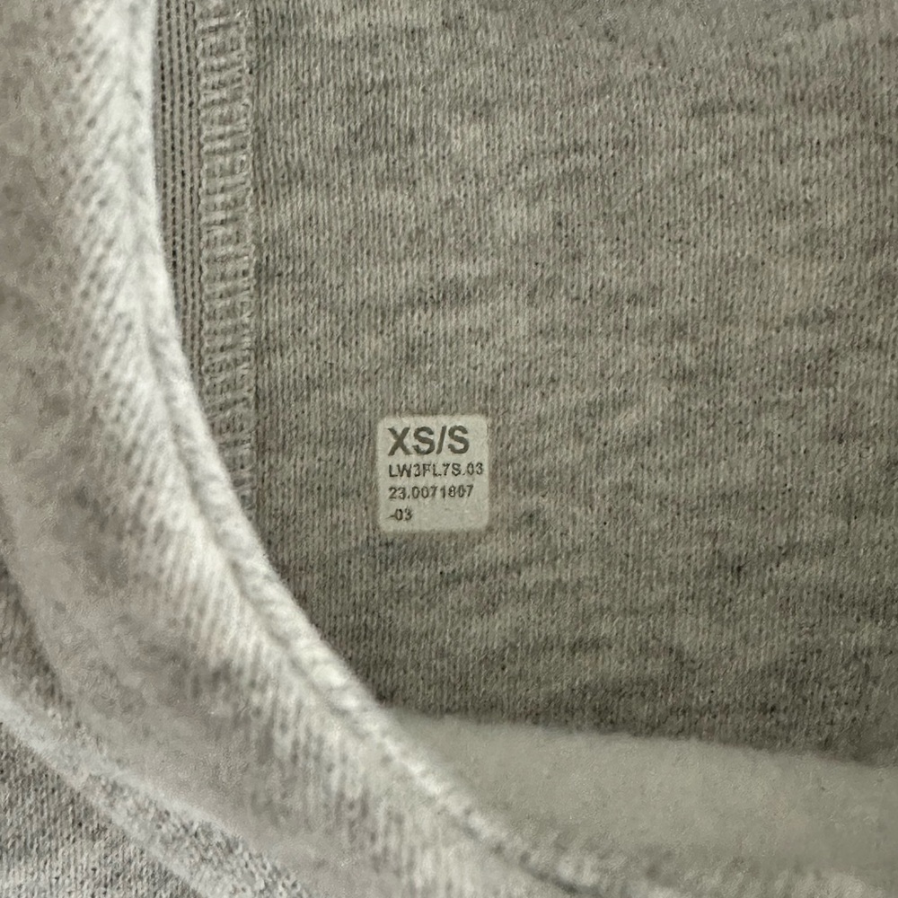 Lululemon Scuba oversized funnel neck half zip size xs/s - Picture 6 of 6